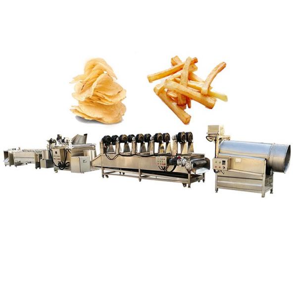 Commercial Used Stainless Steel 304 Frozen French Fries Making Machine Potato Chips Production Line